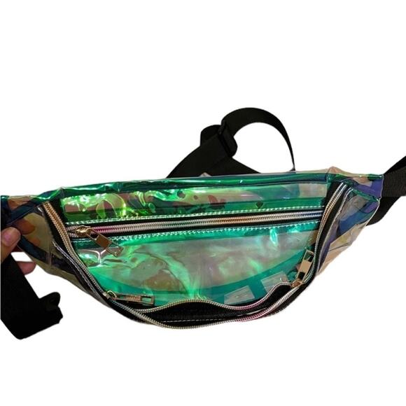 ADPI HOLOGRAPHIC PLASTIC FANNY PACK - Picture 2 of 4